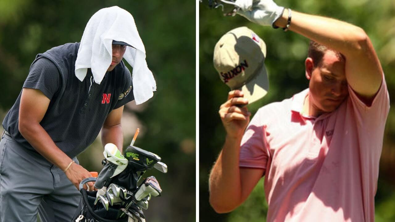 Overheated Golfer