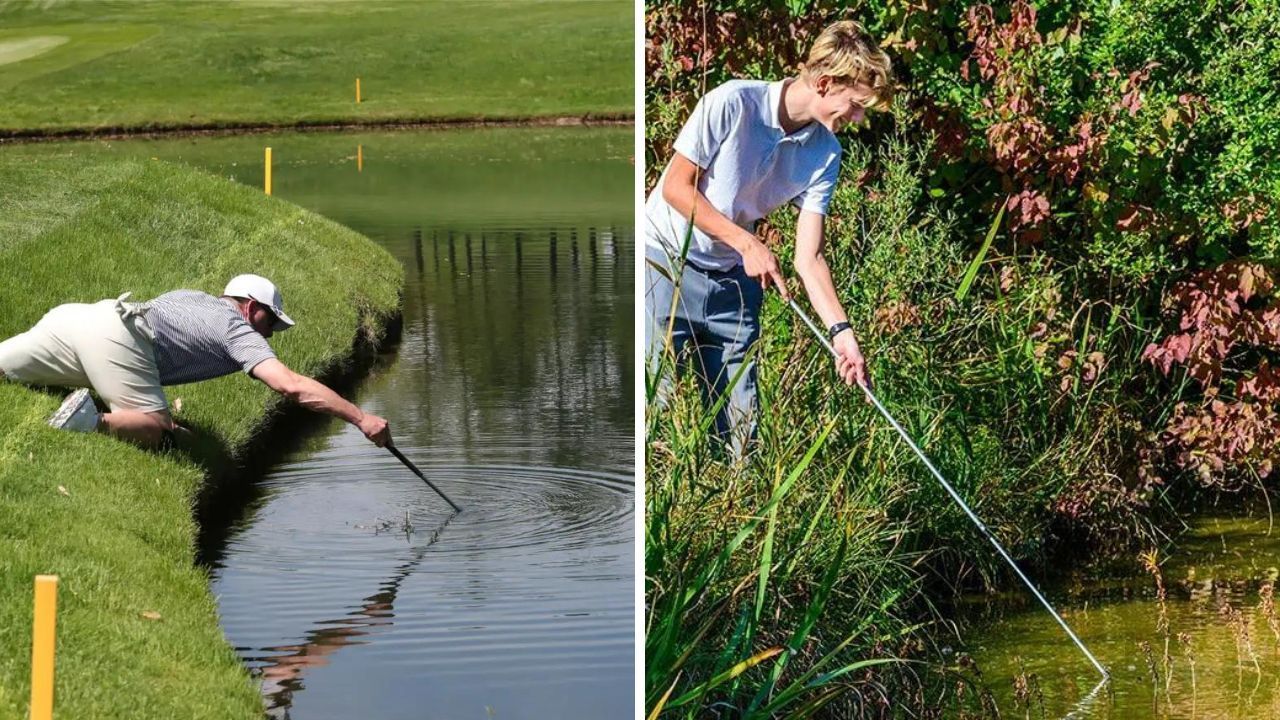 Using a Golf Ball Retriever