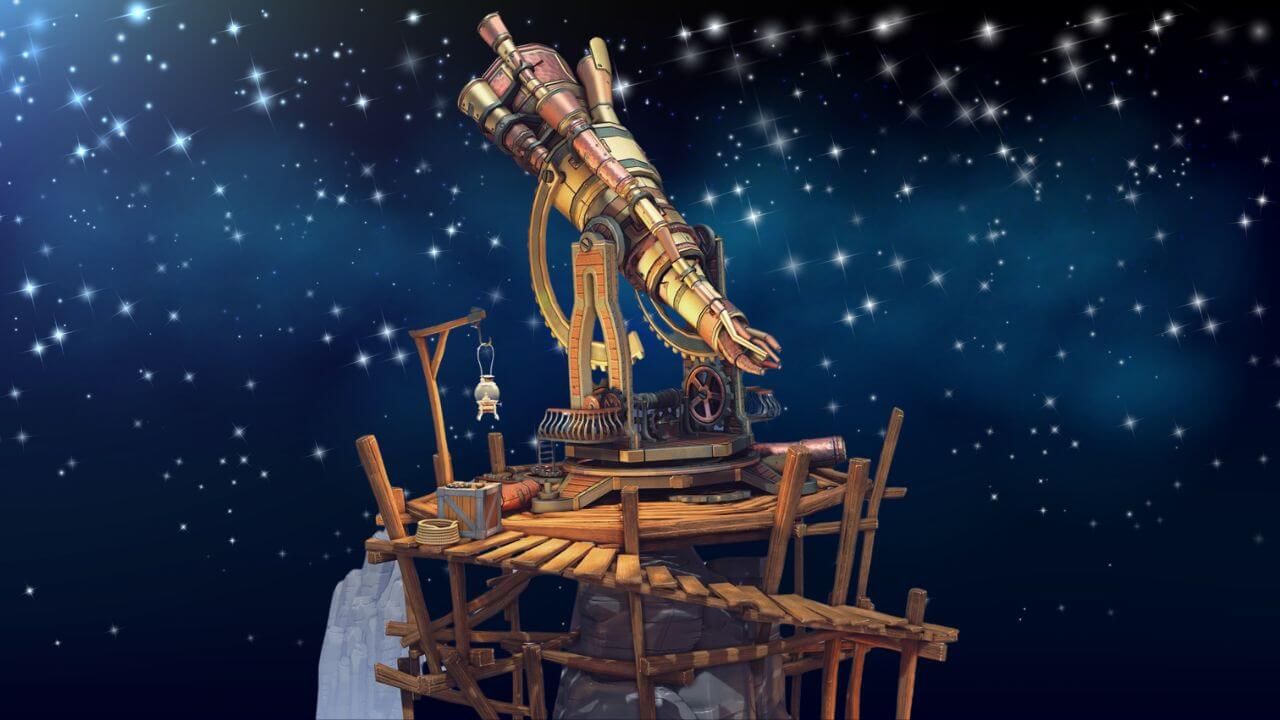 Smart telescope in a place far, far away