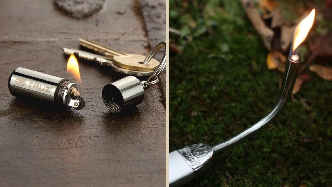 Two types of utility lighters