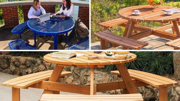 5 Best Round Picnic Tables That Bring Enjoyment to Your Outdoor Entertaining