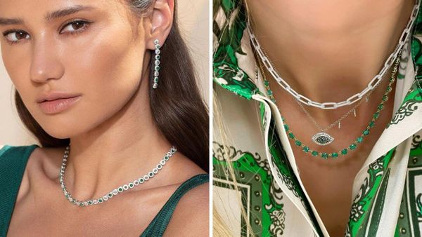 Are Emerald Tennis Necklaces Popular? Everyone is Obsessed Right Now!
