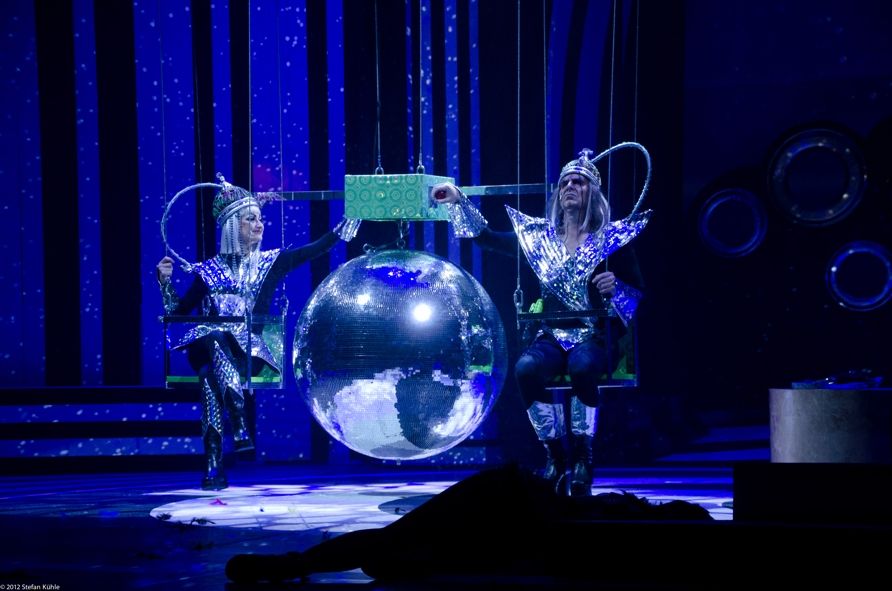  Theater Hagen / Rocky Horror Show, Guildo Horn (Riff Raff), Marilyn Bennett (Magenta) © Foto Kühle