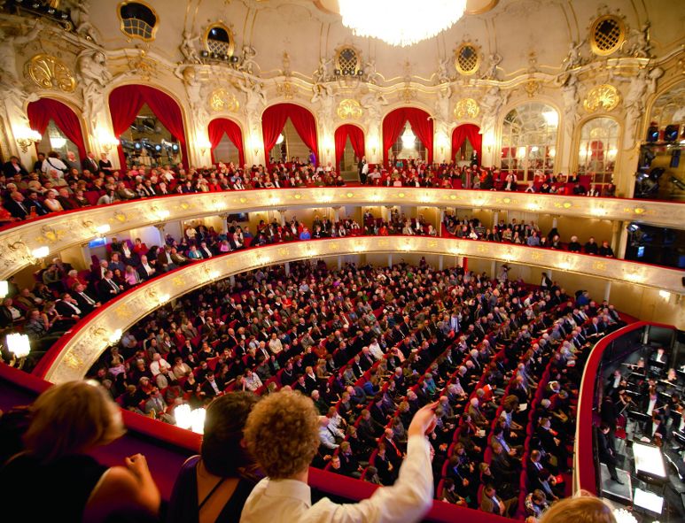 Komische Oper Berlin / Zuschauerraum © Gunnar Geller Komische Oper Berlin / Zuschauerraum © Gunnar Geller