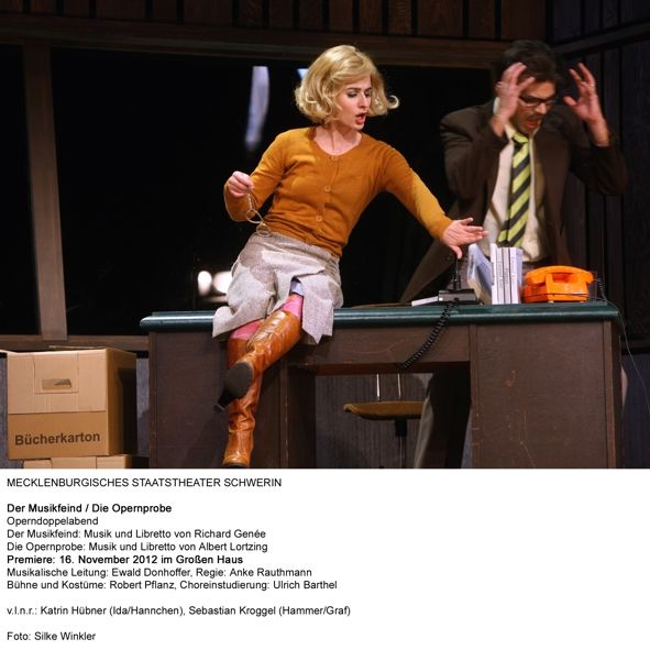 Mecklenburgisches Staatstheater Schwerin / Der Musikfeind -Die Opernprobe © Silke Winkler
