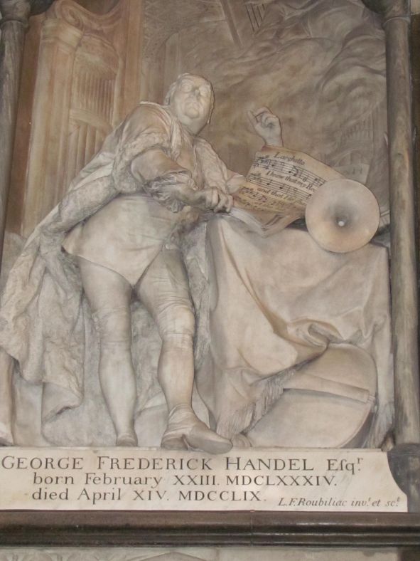 Westminster-Abbey-London / Grab-Georg-Friederich-Händel © IOCO
