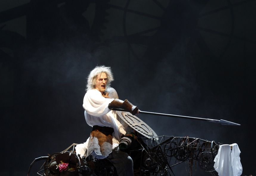 Theater Hagen / Don Quichotte Oper von Jules Massenet / Orlando Mason (Don Quichotte) / Fotos: Klaus Lefebvre, Rechte: theaterhagen Theater Hagen / Don Quichotte Oper von Jules Massenet / Orlando Mason (Don Quichotte) / Fotos: Klaus Lefebvre, Rechte: theaterhagen