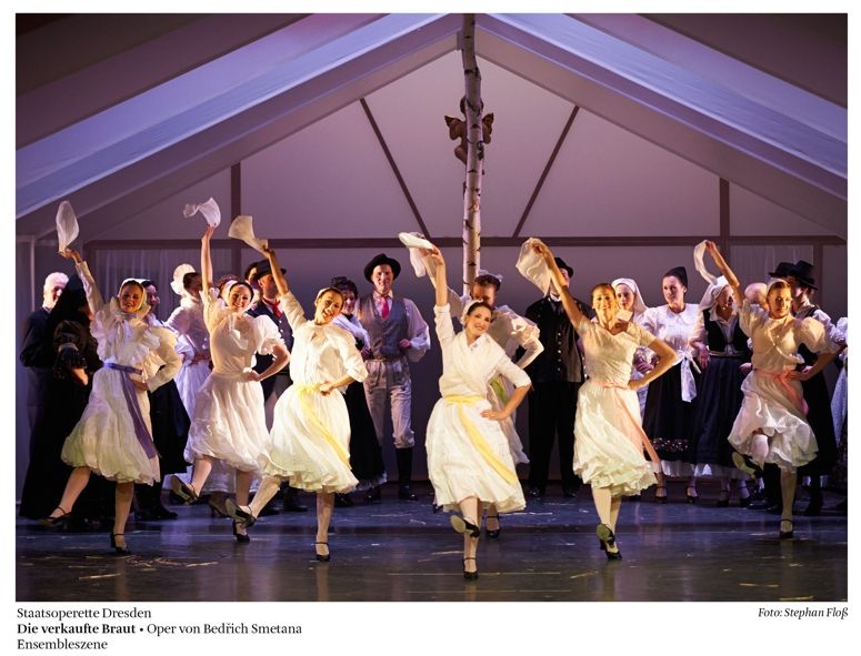 Staatsoperette Dresden / Die verkaufte Braut © Stephan Floß Staatsoperette Dresden / Die verkaufte Braut © Stephan Floß