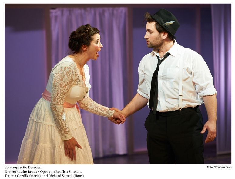Staatsoperette Dresden / Die verkaufte Braut © Stephan Floß Staatsoperette Dresden / Die verkaufte Braut © Stephan Floß