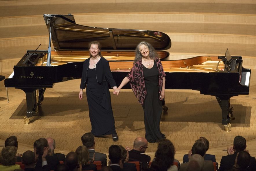Klavierfestival Ruhr 2014 / Lilya Zilberstein (Links) und Martha Argerich © KFR/Peter Wieler Klavierfestival Ruhr 2014 / Lilya Zilberstein (Links) und Martha Argerich © KFR/Peter Wieler