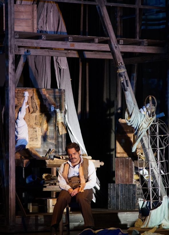 Aalto Theater Essen / Manon Lescaut / Gaston Rivero (Des Grieux) © Karl Forster Kommunikations-Design