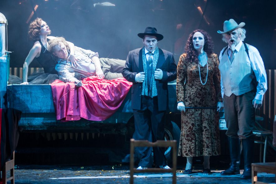 Münster / Aufstieg und Fall der Stadt Mahagonny1 © Oliver Berg Münster / Aufstieg und Fall der Stadt Mahagonny1 © Oliver Berg