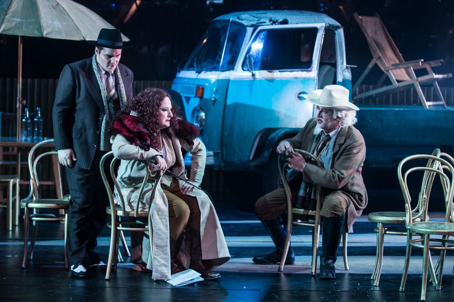 Münster / Aufstieg und Fall der Stadt Mahagonny2 © Oliver Berg Münster / Aufstieg und Fall der Stadt Mahagonny2 © Oliver Berg