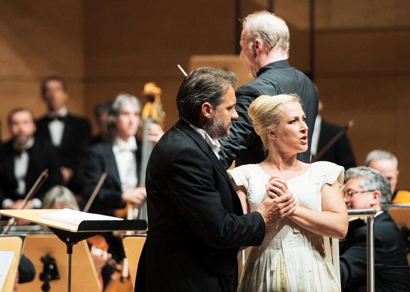 Philharmonie Essen / Diana Damrau mit Mann Nicolas Testé © Saad Hamza Philharmonie Essen / Diana Damrau mit Mann Nicolas Testé © Saad Hamza