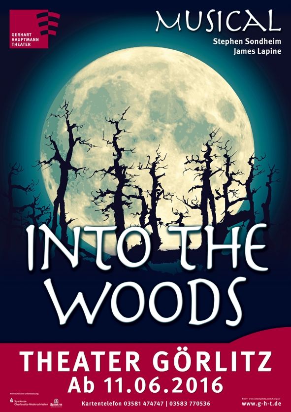 Theater Görlitz / Plakat Into the Woods © Theater Görlitz Theater Görlitz / Plakat Into the Woods © Theater Görlitz