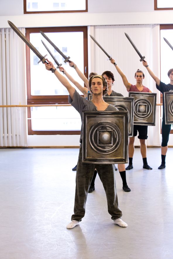 Bayerische Staatsoper / Bayerisches Staatsballett probt Spartacus © Silvano Ballone Bayerische Staatsoper / Bayerisches Staatsballett probt Spartacus © Silvano Ballone