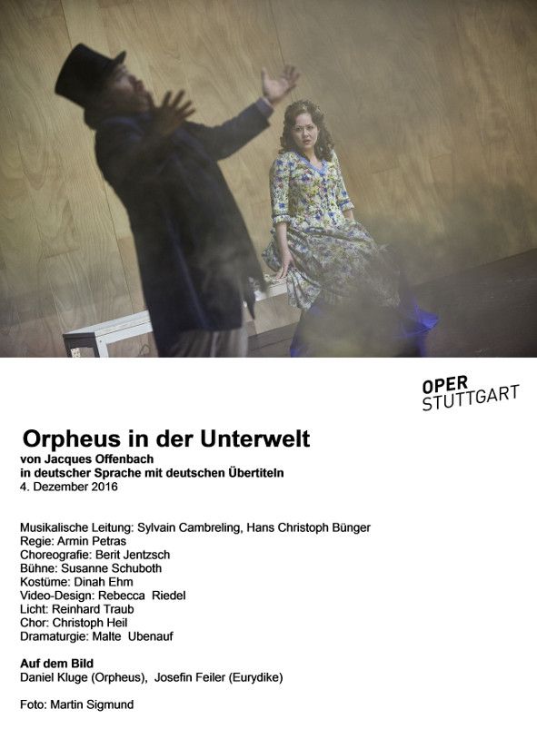 Stuttgart / Oper_Orpheus und Eurydike © Martin Sigmund Stuttgart / Oper_Orpheus und Eurydike © Martin Sigmund