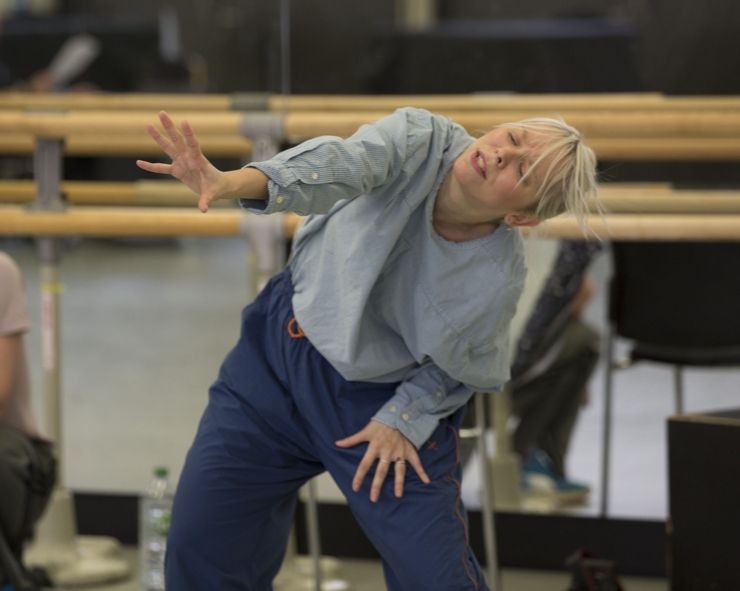 Deutsche Oper am Rhein / b.30 Probe Wounded Angel: Natalia Horecna © Gert Weigelt