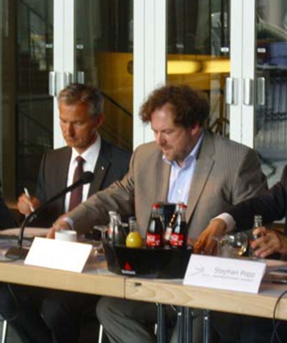 MiR Gelsenkirchen / OB Baranowski und Intendant Schulz © IOCO MiR Gelsenkirchen / OB Baranowski und Intendant Schulz © IOCO