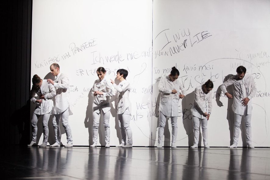 Theater Münster / Tanzabend Recortes - Ensemble © Oliver Berg