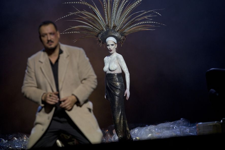 Staatstheater Nürnberg / Das Rheingold - Randall Jakobsh und Leila Pfister © Ludwig Olah