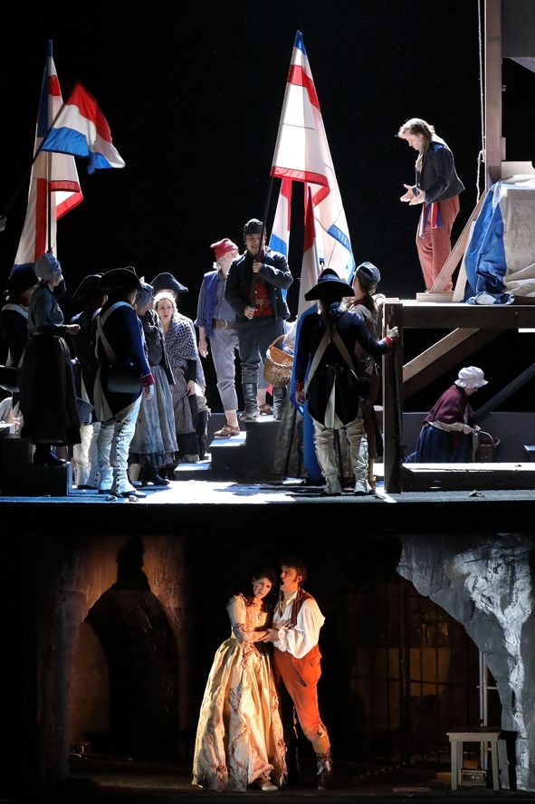 Bayerische Staatsoper / Andrea Chenier - J. Kaufmann A. Harteros © Wilfried Hösl