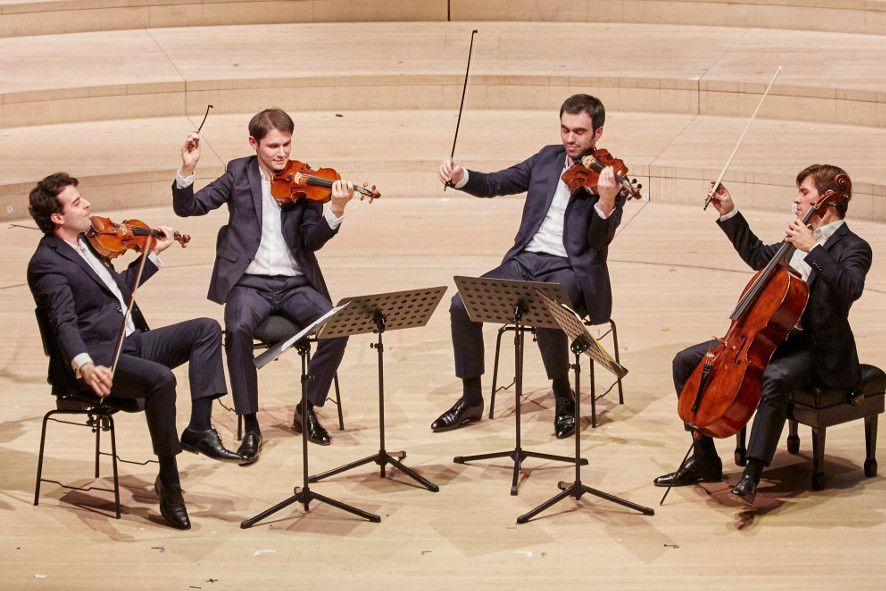 Elbphilharmonie Hamburg / Quatuor Modigliani, Sabine Meyer, Bruno Schneider, Dag Jensen, Knut Erik Sundquist © Claudia Hoehne Elbphilharmonie Hamburg / Quatuor Modigliani, Sabine Meyer, Bruno Schneider, Dag Jensen, Knut Erik Sundquist © Claudia Hoehne