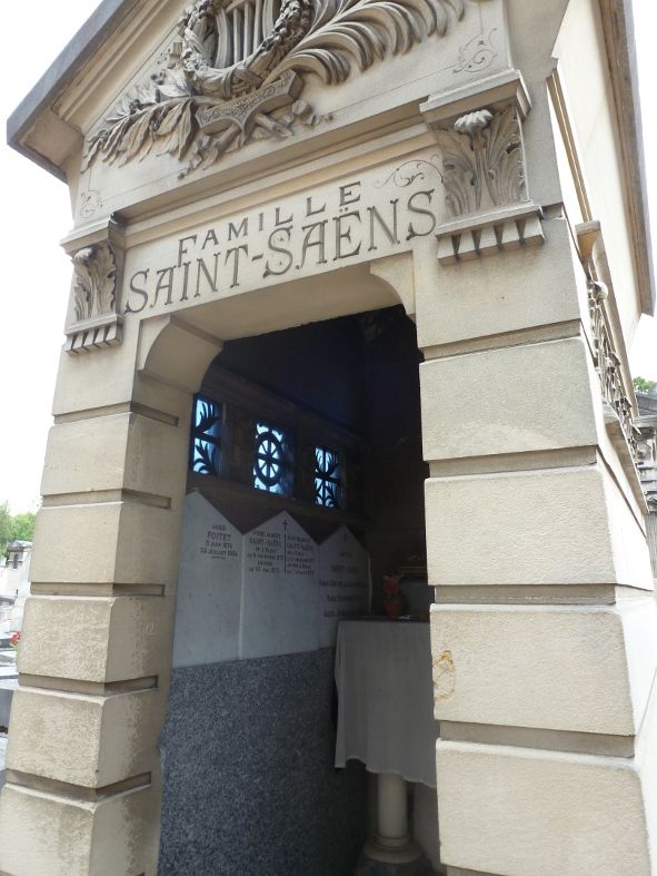 Paris / Familiengrab von Camille Saint-Saens © IOCO Paris / Familiengrab von Camille Saint-Saens © IOCO