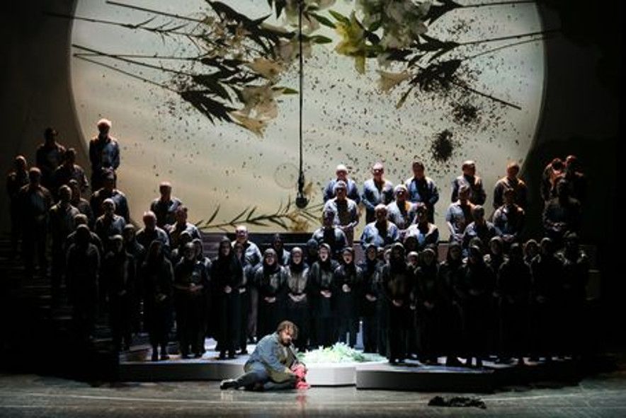 Staatstheater Darmstadt / Tannhaeuser - Deniz Yilmaz und Chor © Wolfgang Runkel