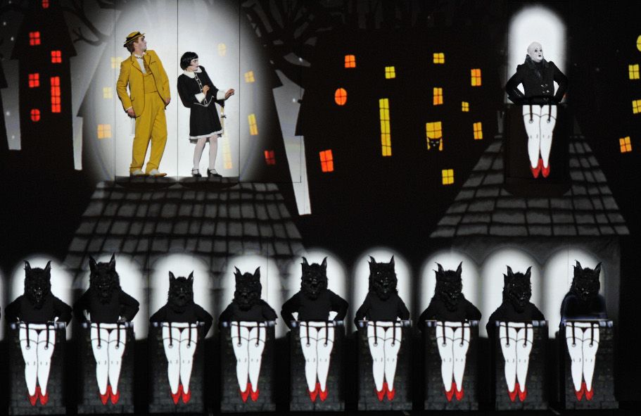 Rheinoper Duesseldorf / Die Zauberfloete © Hans Joerg Michel Rheinoper Duesseldorf / Die Zauberfloete © Hans Joerg Michel