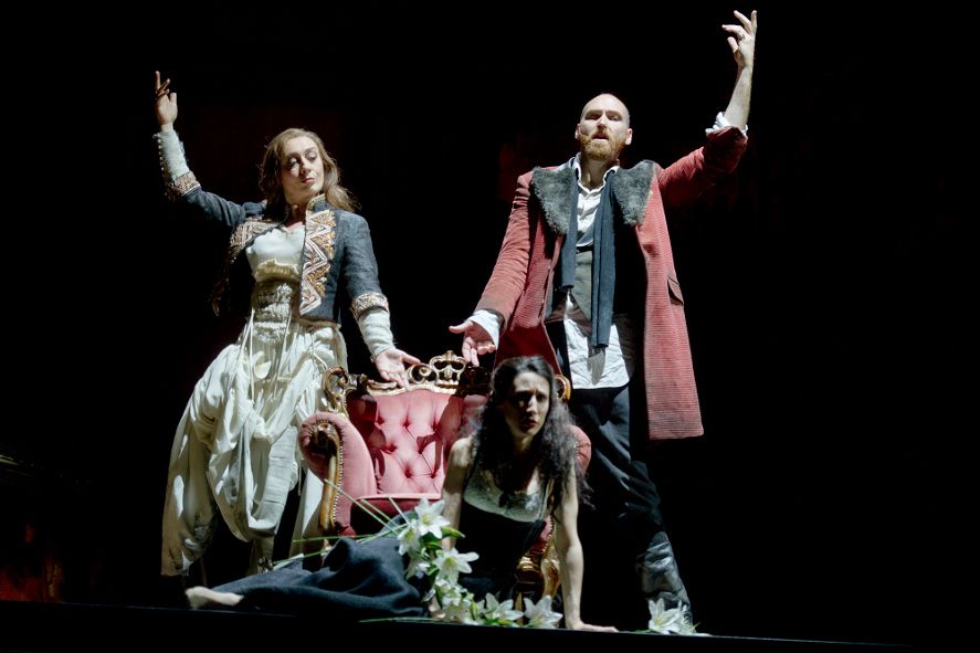 Händel Festspiele Göttingen / Lotario - Ursula Hesse von den Steinen - Matilde, Marie Lys - Adelaide, Jorge Navarro Colorado - Berengario © Alciro Theodoro da Silva