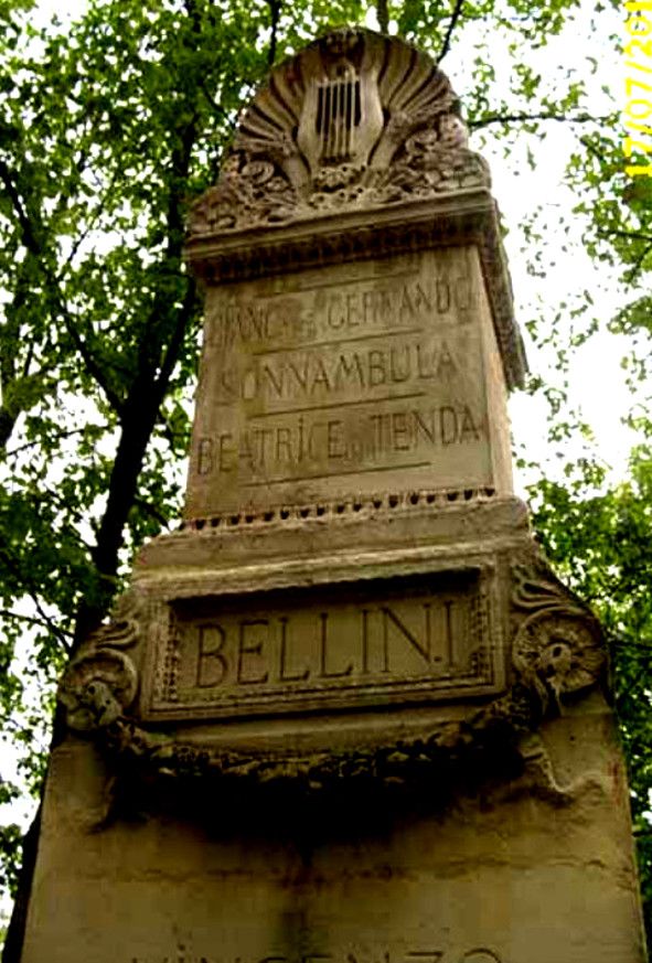 Vincenzo Bellini Grabmal © IOCO Vincenzo Bellini Grabmal © IOCO