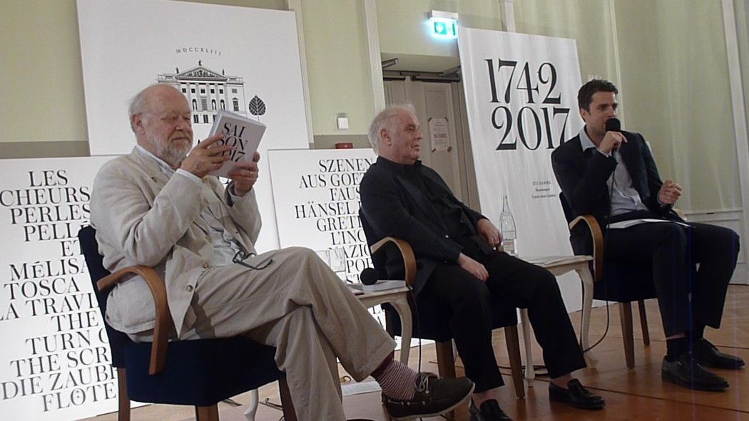 Staatsoper Unter den Linden / 2017: Flimm, Barenboim, Schulz © IOCO Staatsoper Unter den Linden / 2017: Flimm, Barenboim, Schulz © IOCO