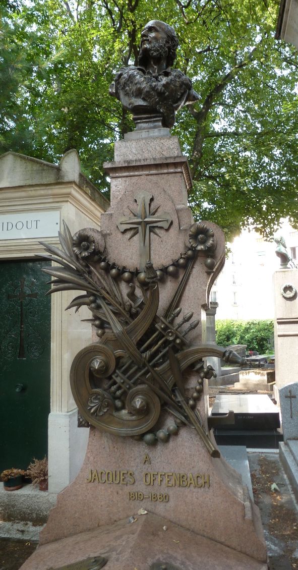 Jacques Offenbach Grabstaette in Paris © IOCO Jacques Offenbach Grabstaette in Paris © IOCO