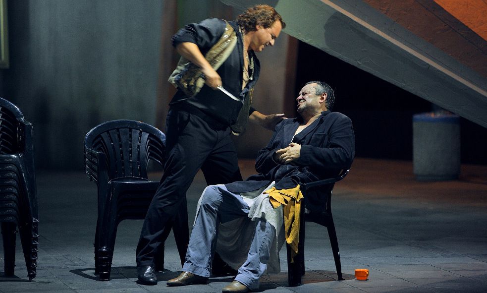 Bayreuther Festspiele / Siegfried - Siegfried und Mime © Bayreuther Festspiele / Enrico Nawrath Bayreuther Festspiele / Siegfried - Siegfried und Mime © Bayreuther Festspiele / Enrico Nawrath