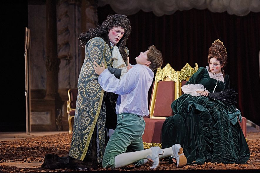Staatstheater Mainz / Oratorium Saul szenisch dargestellt - Ensemble © Andreas Etter