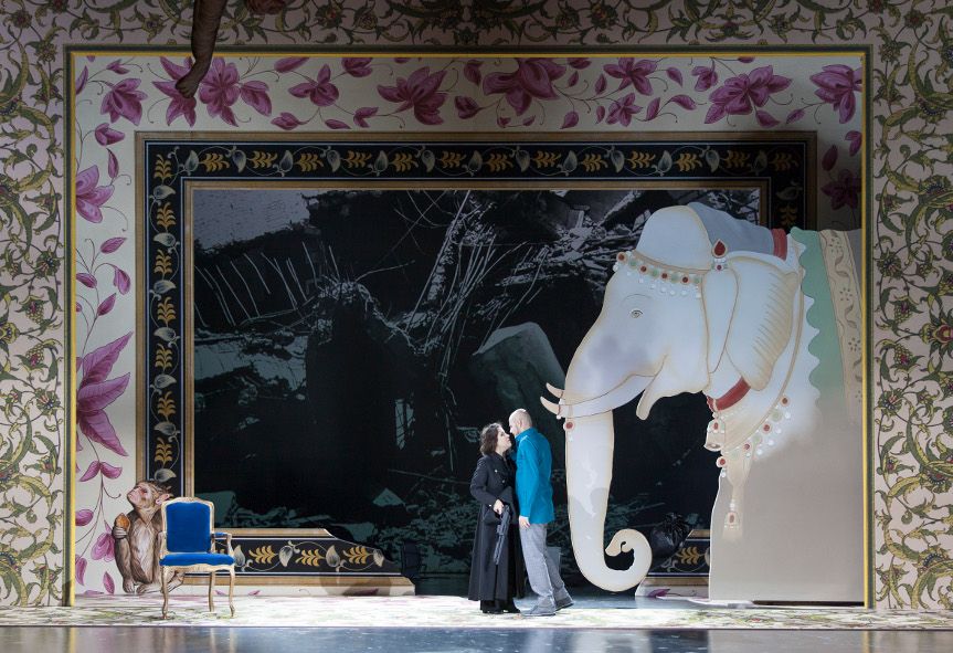 Oldenburgisches Staatstheater / Siroe von Johann Adolph Hasse - hier Hagar Sharvit als Emira und Nicholas Tamagna als Siroe © Stephan Walzl Oldenburgisches Staatstheater / Siroe von Johann Adolph Hasse - hier Hagar Sharvit als Emira und Nicholas Tamagna als Siroe © Stephan Walzl