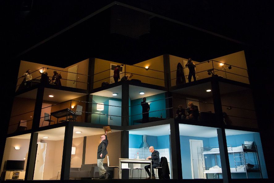 Theater Basel / Der Spieler - hier : Grigorian _Kuban_ Ensemble @ Priska Ketterer