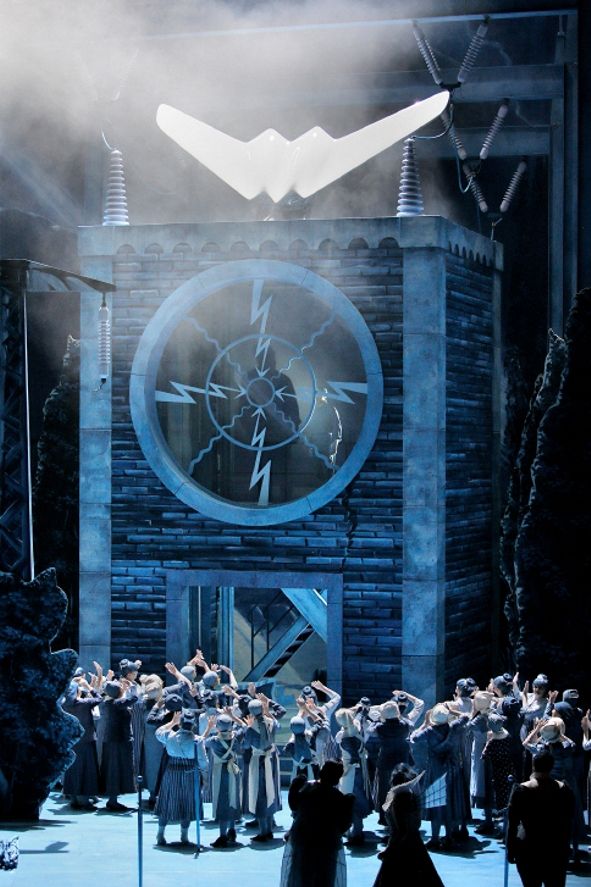 Bayreuther Festspiele 2018 / Lohengrin - 2. Aufzug-Musikalissche Leitung : Christian Thielemann, Inszenierung : Yuval Sharon, Bühne und Kostüme : Neo Rauch & Rosa Loy © Bayreuther Festspiele / Enrico Nawrath