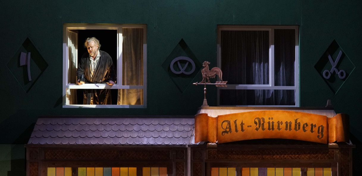 Hessisches Staatstheater / Die Meistersinger von Nürnberg - hier : Oliver Zwarg als Hans Sachs © Monika Forster