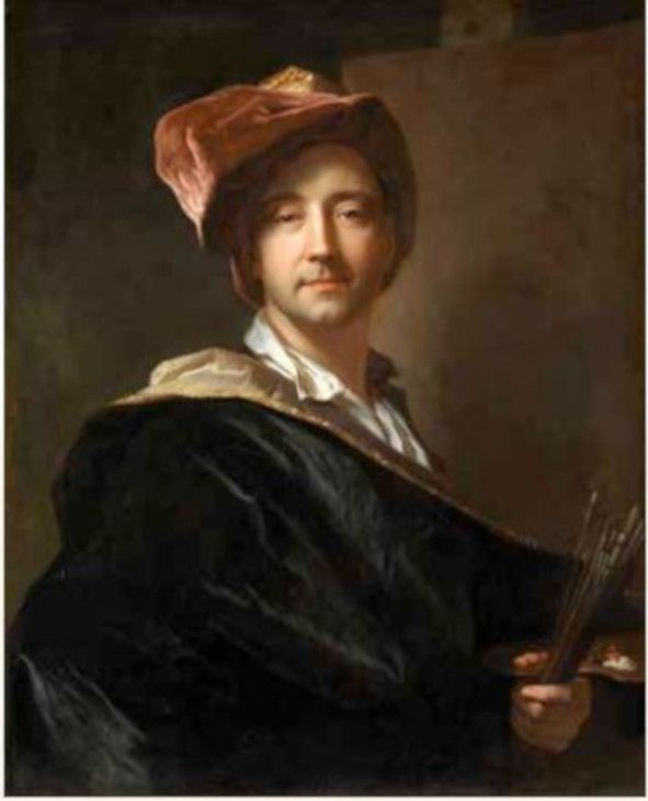  Musée d`art Perpignan / Hyacinthe Rigaud - Selbstbildnis © Musée d`art Perpignan