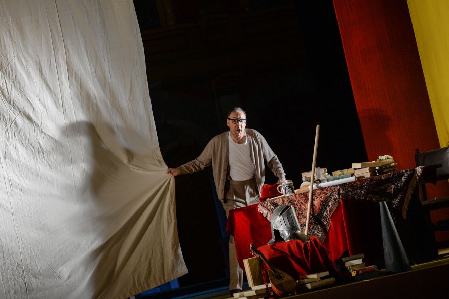 Nationaltheater Mannheim / Die Meistersinger von Nürnberg - hier : Thomas Jesatko als Sachs © Hans Joerg Michel