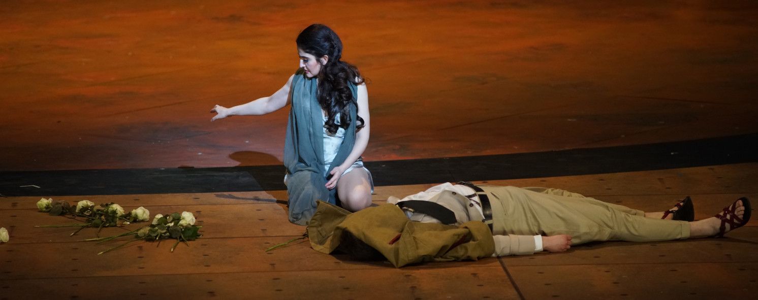 Hessisches Staatstheater Wiesbaden / Salome - hier : Sera Gösch als Salome © Karl Monika Forster