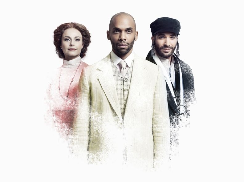 Landestheater Linz / Ragtime - Daniela Dett, Gino Emnes und Riccardo Greco © Robert Josipovic