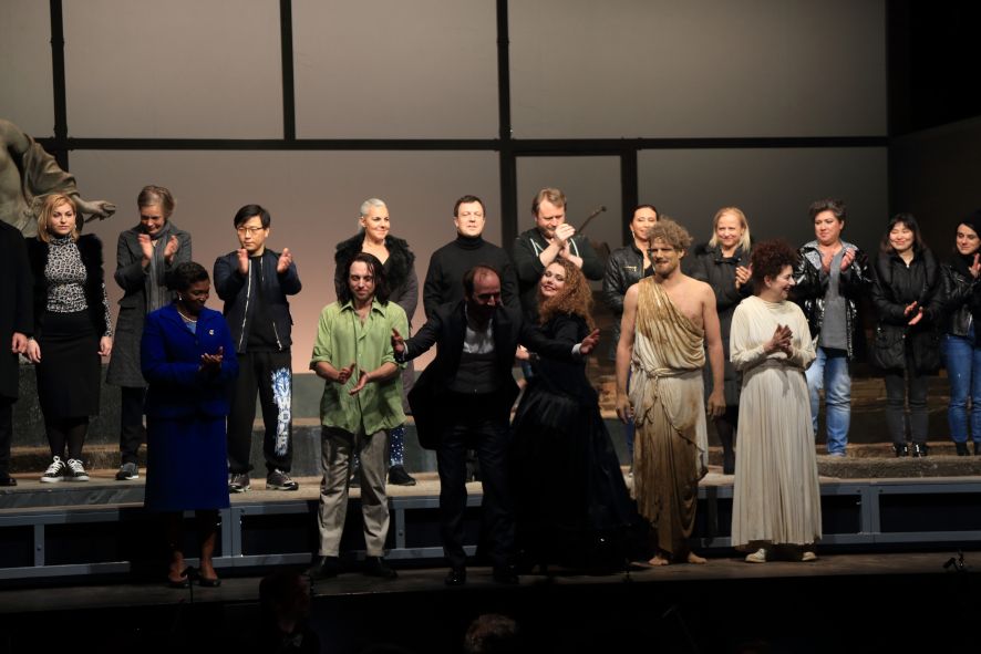 Opéra de Lyon / Dido und Aeneas - hier : Schlussapplaus © Patrik Klein