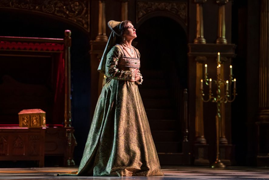 Opéra Royal de Wallonie-Liège / Anna Bolena - hier : Olga Peretyatko als Anna Bolena © Opéra Royal de Wallonie-Liège