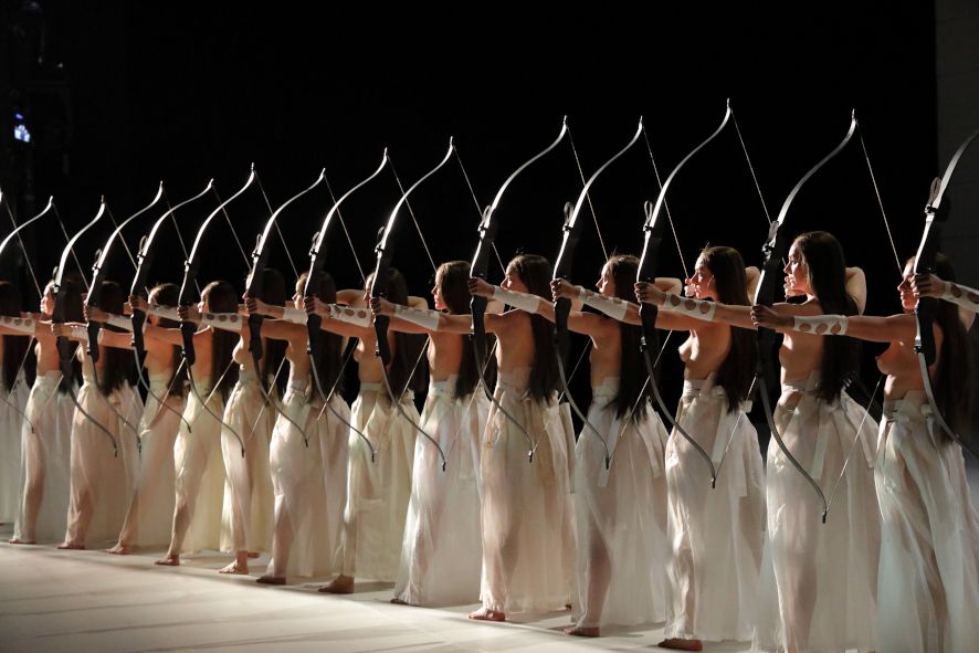 Bayerische Staatsoper Muenchen / Tannhäuser - hier : Ensemble © Wilfried Hösl