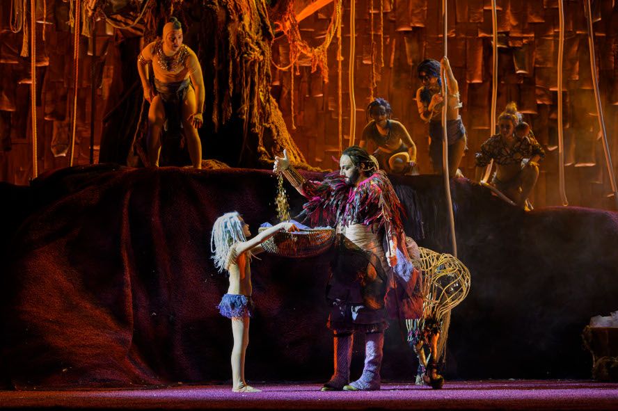 Opéra Royal de Wallonie-Liège / La Clemenza di Tito - hier :   Leonardo Cortellazzi als Tito  © Opéra Royal de Wallonie - Liège