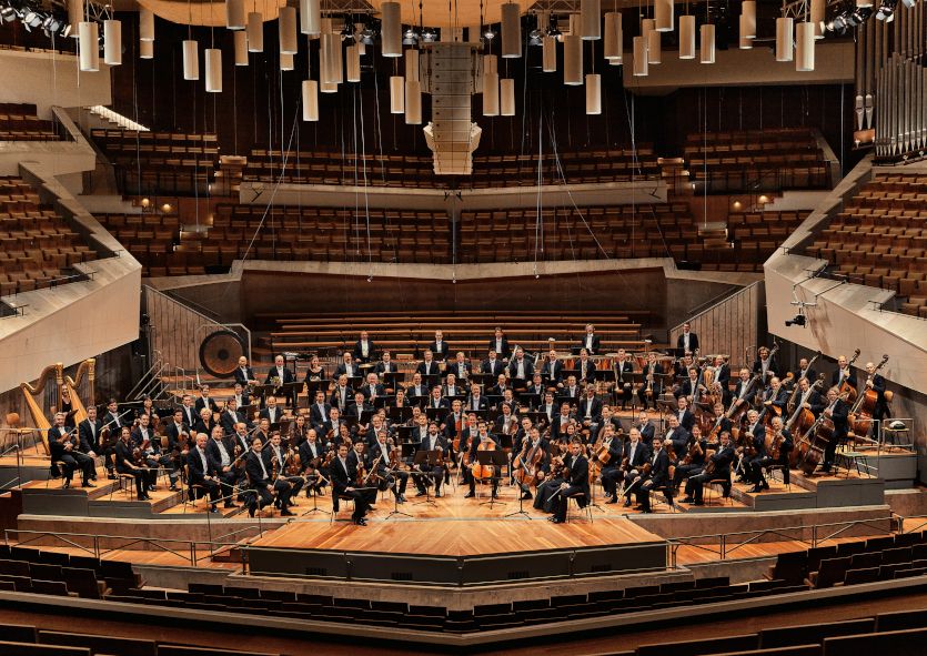 Berliner Philharmonie / Die Berliner Philharmoniker © Stefan Hoederath 