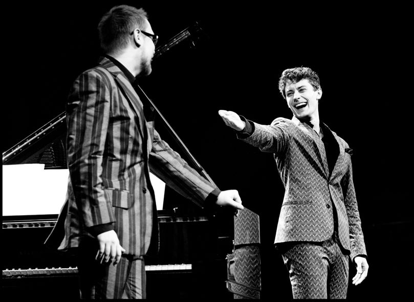 Oper Frankfurt / JAKUB JÓZEF ORLI?SKI mit seinem Pianisten Micha? Biel:© Honorata Karapuda